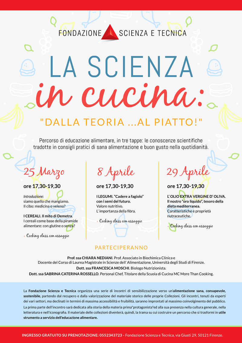 La Scienza in Cucina: dalla teoria …al piatto! – Fondazione Scienza e  Tecnica